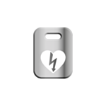 Defibrillator Wartung Silver