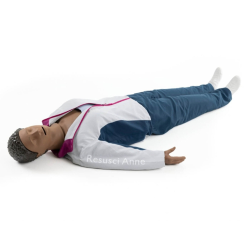 Laerdal Resusci Anne QCPR AED Trainingspuppe (dunkelhäutig) - 13577