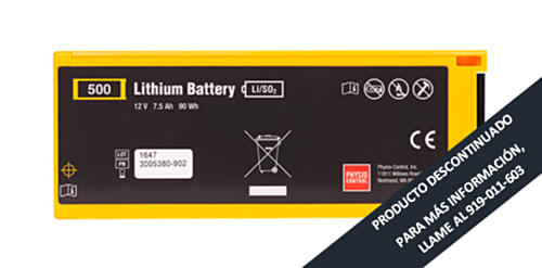 Physio-Control LIFEPAK 500 Batterie - 11206
