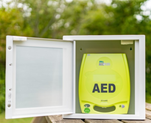 AED Wandkasten Universell - Weiß - 11419