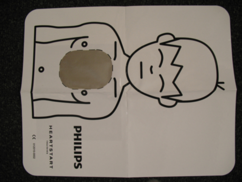 Philips Heartstart HS1 Trainings Elektrodenkassette für Kinder - 6472