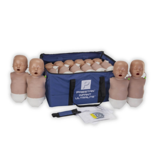 Prestan Ultralite Baby 12er Set (dunkelhäutig) 