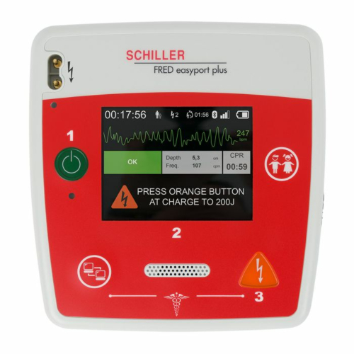 Schiller FRED EasyPort Plus MAN AED Halbautomat