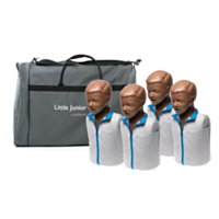 Laerdal Little Junior QCPR 4-pack, dunkelhäutig